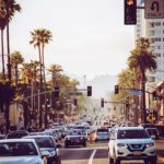 busy street with traffic