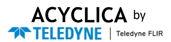 ACYCLICA by TELEDYNE FLIR logo.